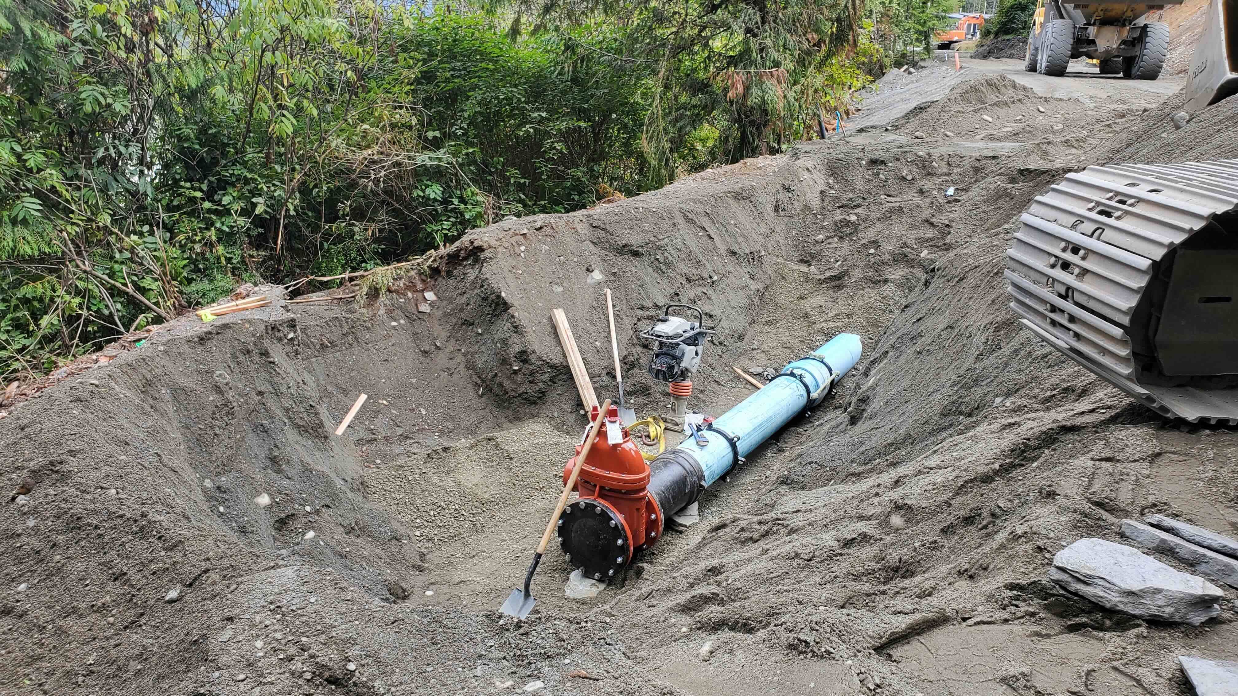 Fire Hydrant Connection Valve Installation for Port Renfrew Community Safety